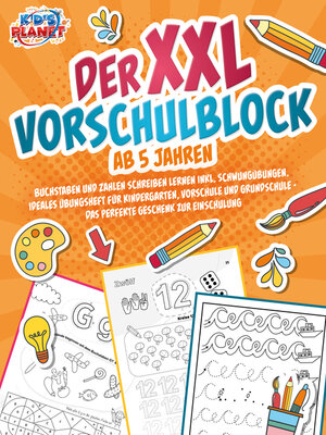 cover image of Der XXL-Vorschulblock ab 5 Jahren